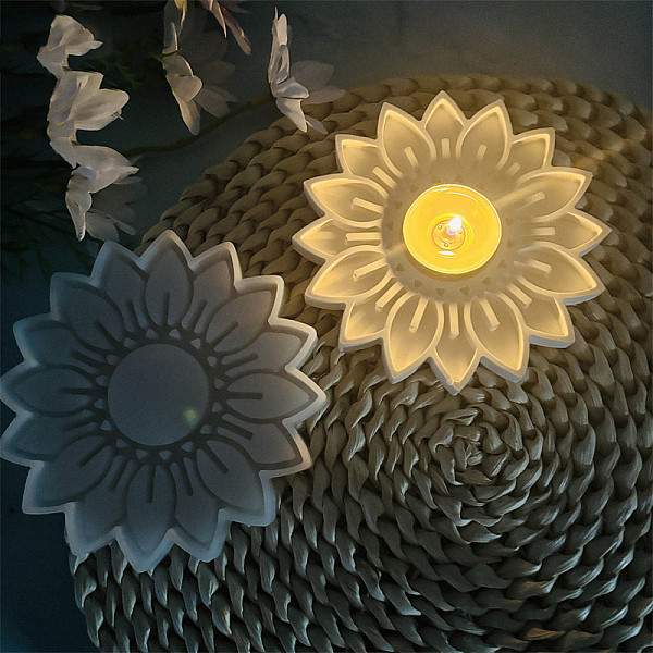 PandaHall DIY Silicone Candle Molds, For Candle Making, Flower, White, 12.2x12.5x1.2cm Silicone Flower White
PandaHall DIY Silicone Candle Molds, For Candle Making, Flower, White, 12.2x12.5x1.2cm Silicone Flower White
