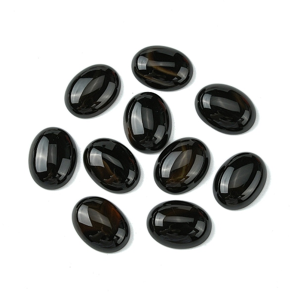 PandaHall Natural Black Agate Cabochons, Dyed & Heated, Oval, Black, 16x12x4mm Black Agate Oval Black
PandaHall Natural Black Agate Cabochons, Dyed & Heated, Oval, Black, 16x12x4mm Black Agate Oval Black
