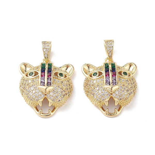 PandaHall Brass Micro Pave Cubic Zirconia Pendants, Leopard Charms, Real 16K Gold Plated, 26x22x9mm, Hole: 7x3mm Brass+Cubic Zirconia...
PandaHall Brass Micro Pave Cubic Zirconia Pendants, Leopard Charms, Real 16K Gold Plated, 26x22x9mm, Hole: 7x3mm Brass+Cubic Zirconia...