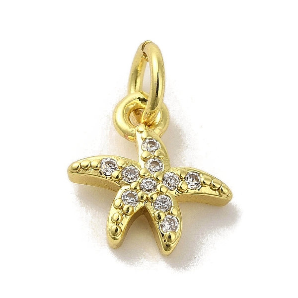 PandaHall Brass Micro Pave Cubic Zirconia Charms, Real 18K Gold Plated, Starfish Charms, Clear, 10.5x9.5x2mm, Hole: 3mm Brass+Cubic Zirconia...
PandaHall Brass Micro Pave Cubic Zirconia Charms, Real 18K Gold Plated, Starfish Charms, Clear, 10.5x9.5x2mm, Hole: 3mm Brass+Cubic Zirconia...