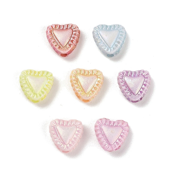 PandaHall Plastics Beads, Craft Beads, Heart, Mixed Color, 7.5x7.5x4mm, Hole: 1.6mm, 2741pcs/500g Plastic Heart Multicolor
PandaHall Plastics Beads, Craft Beads, Heart, Mixed Color, 7.5x7.5x4mm, Hole: 1.6mm, 2741pcs/500g Plastic Heart Multicolor