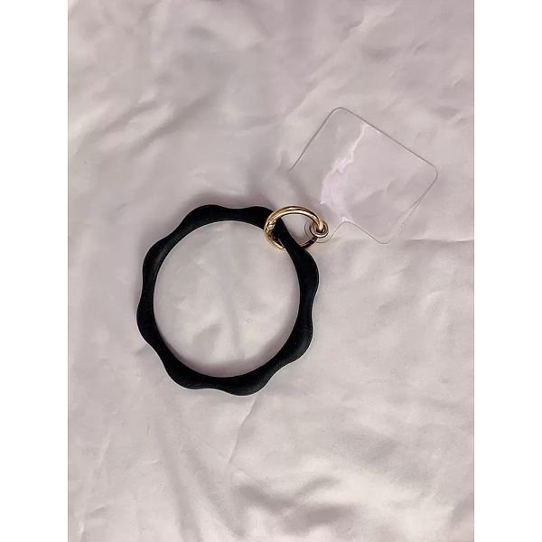 PandaHall Silicone Loop Phone Lanyard, Wrist Lanyard Strap with Plastic & Golden Plated Alloy Keychain Holder, Black, 9cm Silicone Black
PandaHall Silicone Loop Phone Lanyard, Wrist Lanyard Strap with Plastic & Golden Plated Alloy Keychain Holder, Black, 9cm Silicone Black
