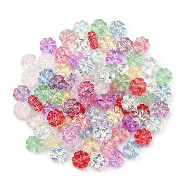 PandaHall 100Pcs 10 Colors Transparent Czech Glass Beads, Clover, Mixed Color, 7.5x4.5mm, Hole: 0.9mm, 10pcs/color Czech Glass Clover..., Multicolor
PandaHall 100Pcs 10 Colors Transparent Czech Glass Beads, Clover, Mixed Color, 7.5x4.5mm, Hole: 0.9mm, 10pcs/color Czech Glass Clover..., Multicolor