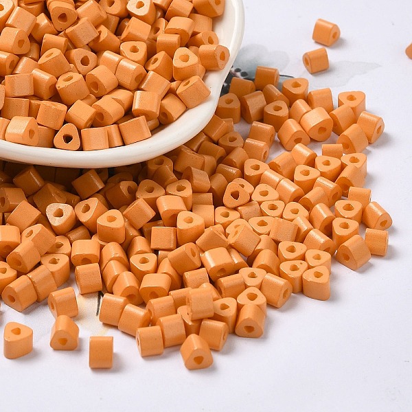 PandaHall Baking Painted Glass Bead, Ceylon, Triangle Hole, Trangle, Sandy Brown, 5x5x4mm, Hole: 1.3mm, 3150pcs/pound Glass Triangle
PandaHall Baking Painted Glass Bead, Ceylon, Triangle Hole, Trangle, Sandy Brown, 5x5x4mm, Hole: 1.3mm, 3150pcs/pound Glass Triangle