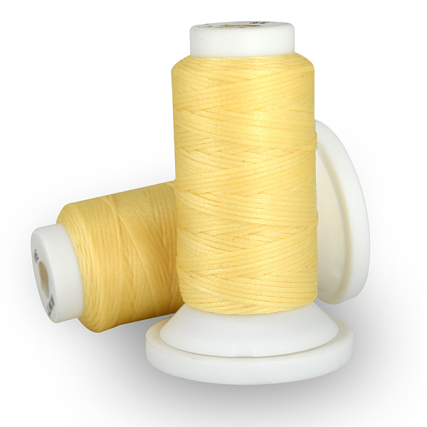 PandaHall Flat Waxed Polyester Cord, for Leather Sewing Stitching, Champagne Yellow, 0.8mm, about 54.68 yards(50m)/roll Waxed Polyester Cord...
PandaHall Flat Waxed Polyester Cord, for Leather Sewing Stitching, Champagne Yellow, 0.8mm, about 54.68 yards(50m)/roll Waxed Polyester Cord...
