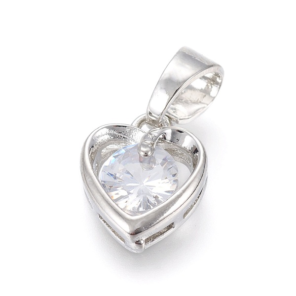 PandaHall Brass Rhinestone Charms, Heart, Crystal, Platinum, 12x10x5mm, Hole: 4x6mm Brass+Rhinestone Heart Clear
PandaHall Brass Rhinestone Charms, Heart, Crystal, Platinum, 12x10x5mm, Hole: 4x6mm Brass+Rhinestone Heart Clear