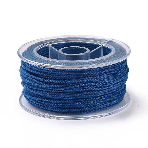 PandaHall Macrame Cotton Cord, Braided Rope, with Plastic Reel, for Wall Hanging, Crafts, Gift Wrapping, Blue, 1.5mm, about 21.87 Yards...
PandaHall Macrame Cotton Cord, Braided Rope, with Plastic Reel, for Wall Hanging, Crafts, Gift Wrapping, Blue, 1.5mm, about 21.87 Yards...