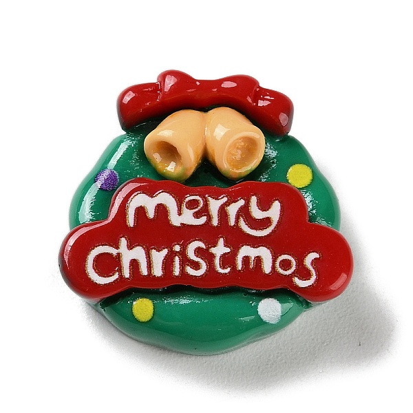 PandaHall Christmas Theme Opaque Resin Decoden Cabochons, for Jewelry Making, Christmas Bell, 25x25.5x9mm Resin Christmas Bell Green
PandaHall Christmas Theme Opaque Resin Decoden Cabochons, for Jewelry Making, Christmas Bell, 25x25.5x9mm Resin Christmas Bell Green