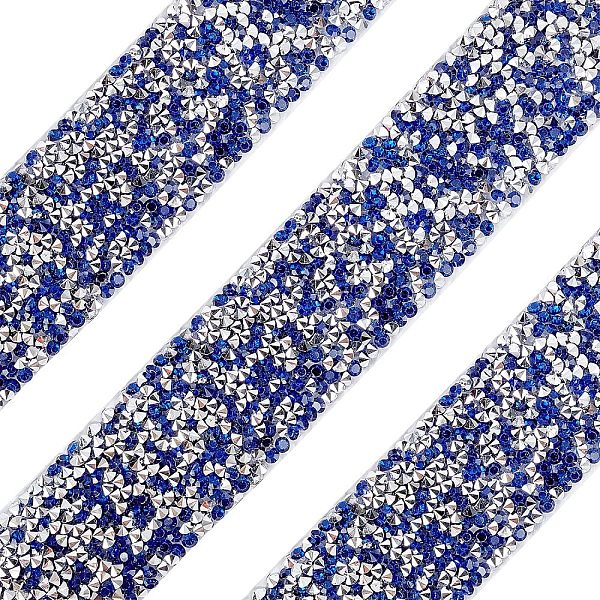 PandaHall Glitter Resin Hotfix Rhinestone, Hot Melt Adhesive on the Back, Rhinestone Trimming, Costume Accessories, Medium Blue, 29x2mm...
PandaHall Glitter Resin Hotfix Rhinestone, Hot Melt Adhesive on the Back, Rhinestone Trimming, Costume Accessories, Medium Blue, 29x2mm...