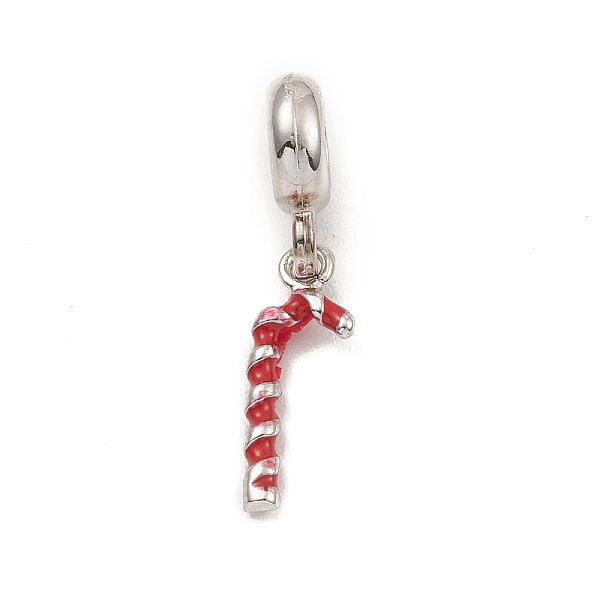 PandaHall Alloy Enamel European Dangle Charms, Large Hole Pendants, Christmas Candy Cane, Antique Silver, 27.5mm, Hole: 4.5mm, Candy Cane...
PandaHall Alloy Enamel European Dangle Charms, Large Hole Pendants, Christmas Candy Cane, Antique Silver, 27.5mm, Hole: 4.5mm, Candy Cane...