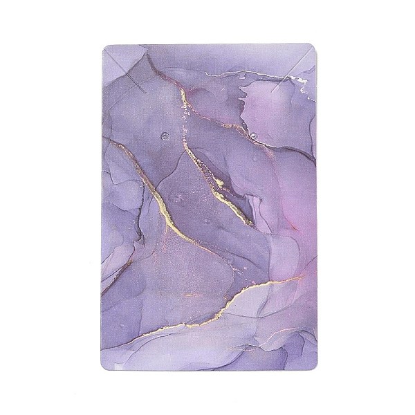 PandaHall Hot Stamping Cardboard Paper Jewelry Display Cards, for Hanging Earring & Necklace, Rectangle, Medium Purple, 9x6x0.04cm, Hole...
PandaHall Hot Stamping Cardboard Paper Jewelry Display Cards, for Hanging Earring & Necklace, Rectangle, Medium Purple, 9x6x0.04cm, Hole...
