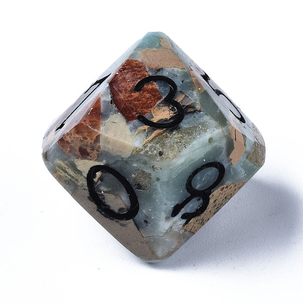 PandaHall Synthetic Gold Line Regalite/Imperial Jasper/Sea Sediment Jasper Beads, No Hole, Dice, with Number Pattern, Mixed Color..., Multicolor
PandaHall Synthetic Gold Line Regalite/Imperial Jasper/Sea Sediment Jasper Beads, No Hole, Dice, with Number Pattern, Mixed Color..., Multicolor