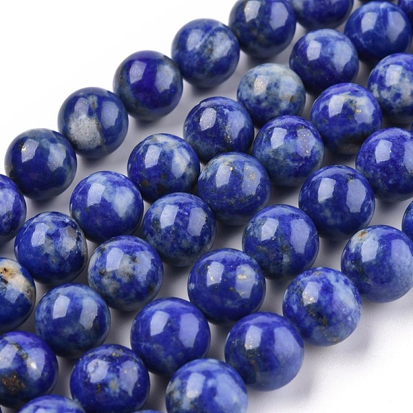 PandaHall Natural Lapis Lazuli Bead Strands, Round, 10mm, Hole: 1mm, about 38pcs/strand, 15.5 inch(395mm) Lapis Lazuli Round
PandaHall Natural Lapis Lazuli Bead Strands, Round, 10mm, Hole: 1mm, about 38pcs/strand, 15.5 inch(395mm) Lapis Lazuli Round