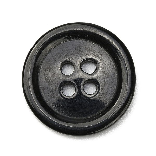 PandaHall Resin Buttons, Dyed, Flat Round, Black, 20x3mm, Hole: 2mm, 195pcs/bag Resin Flat Round Black
PandaHall Resin Buttons, Dyed, Flat Round, Black, 20x3mm, Hole: 2mm, 195pcs/bag Resin Flat Round Black