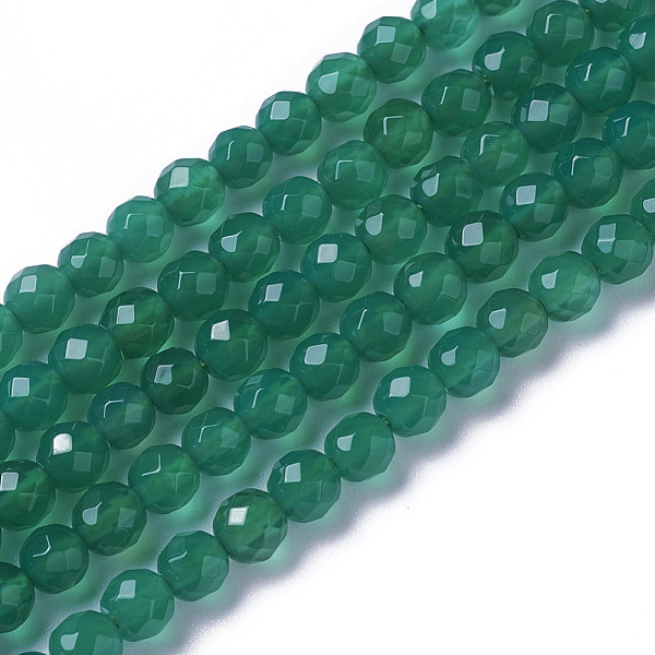 PandaHall Natural Green Onyx Agate Beads Strands, Faceted, Round, Green, 2~3x2~2.5mm, Hole: 0.2mm, about 181~210pcs/strand, 15.9~16.3 inch...
PandaHall Natural Green Onyx Agate Beads Strands, Faceted, Round, Green, 2~3x2~2.5mm, Hole: 0.2mm, about 181~210pcs/strand, 15.9~16.3 inch...