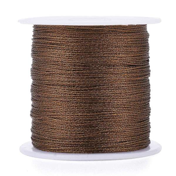 PandaHall Polyester Braided Metallic Thread, for DIY Braided Bracelets Making and Embroidery, Coconut Brown, 0.4mm, 6-Ply, about 54.68 yards...
PandaHall Polyester Braided Metallic Thread, for DIY Braided Bracelets Making and Embroidery, Coconut Brown, 0.4mm, 6-Ply, about 54.68 yards...