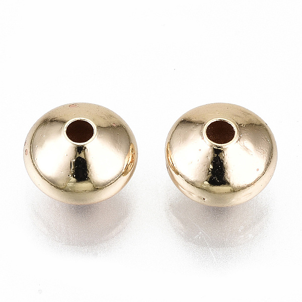 PandaHall Brass Beads, Nickel Free, Bicone, Real 18K Gold Plated, 7x5mm, Hole: 1.6mm Brass Bicone
PandaHall Brass Beads, Nickel Free, Bicone, Real 18K Gold Plated, 7x5mm, Hole: 1.6mm Brass Bicone