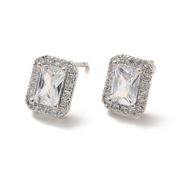 PandaHall Clear Cubic Zirconia Rectangle Stud Earrings, Long-Lasting Plated Brass Jewelry for Women, Cadmium Free & Lead Free, Real Platinum...
PandaHall Clear Cubic Zirconia Rectangle Stud Earrings, Long-Lasting Plated Brass Jewelry for Women, Cadmium Free & Lead Free, Real Platinum...