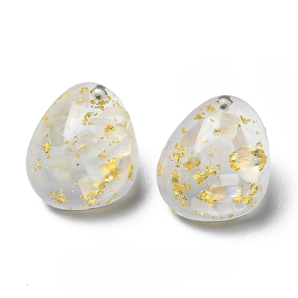 PandaHall Resin Oval Stud Earrings with Titanium Pins, Gold, 18x16mm Resin Oval Gold
PandaHall Resin Oval Stud Earrings with Titanium Pins, Gold, 18x16mm Resin Oval Gold