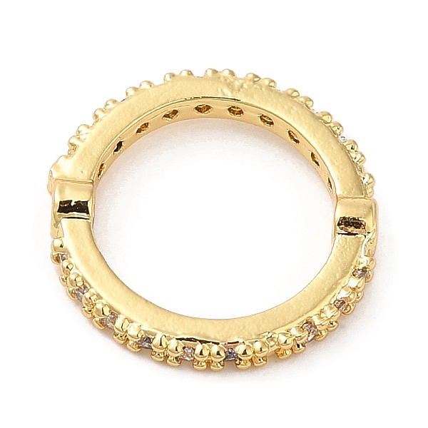 PandaHall Brass Micro Pave Cubic Zirconia Bead Frame, Cadmium Free & Lead Free, Ring, Real 18K Gold Plated, 14x2.5mm, Hole: 1mm Brass Ring..., Clear
PandaHall Brass Micro Pave Cubic Zirconia Bead Frame, Cadmium Free & Lead Free, Ring, Real 18K Gold Plated, 14x2.5mm, Hole: 1mm Brass Ring..., Clear