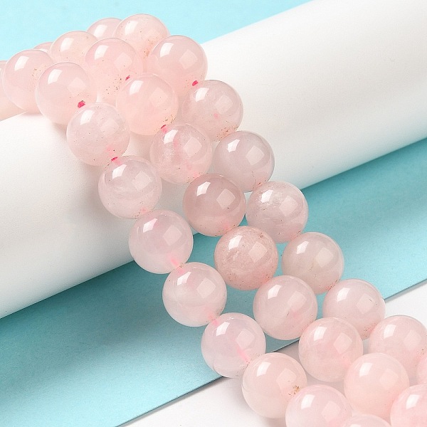 PandaHall Natural Madagascar Rose Quartz Beads Strands, Round, 10mm, Hole: 1mm, about 37pcs/strand, 15.55''(39.5cm) Rose Quartz Round
PandaHall Natural Madagascar Rose Quartz Beads Strands, Round, 10mm, Hole: 1mm, about 37pcs/strand, 15.55''(39.5cm) Rose Quartz Round
