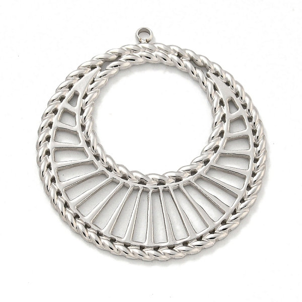 PandaHall 304 Stainless Steel Pendants, Laser Cut, Round Ring Charm, Stainless Steel Color, 32.5x30x1mm, Hole: 1.5mm 304 Stainless Steel...
PandaHall 304 Stainless Steel Pendants, Laser Cut, Round Ring Charm, Stainless Steel Color, 32.5x30x1mm, Hole: 1.5mm 304 Stainless Steel...