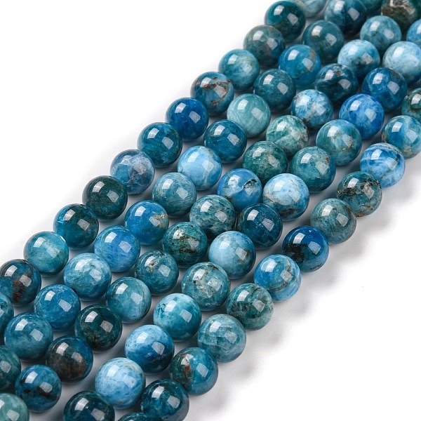 PandaHall Natural Apatite Beads Strands, Grade AB, Round, 8mm, Hole: 1mm, about 25~26pcs/strand, 7.68 inch Apatite Round
PandaHall Natural Apatite Beads Strands, Grade AB, Round, 8mm, Hole: 1mm, about 25~26pcs/strand, 7.68 inch Apatite Round