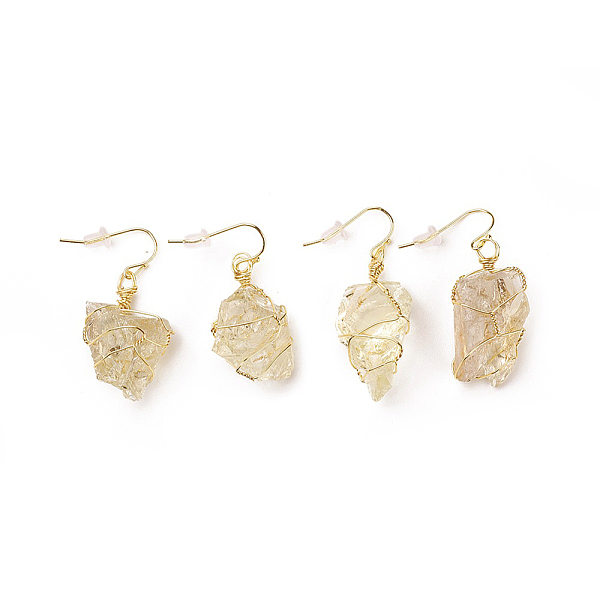 PandaHall Natural Lemon Quartz Dangle Earrings, with Brass Findings and Plastic Ear Nuts, Nuggets, Golden, 22~50x10~23mm, Pin: 0.7mm Quartz..., Yellow
PandaHall Natural Lemon Quartz Dangle Earrings, with Brass Findings and Plastic Ear Nuts, Nuggets, Golden, 22~50x10~23mm, Pin: 0.7mm Quartz..., Yellow