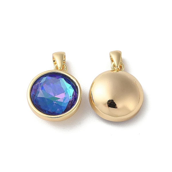 PandaHall Glass Rhinestone Charms, with Brass Findings, Faceted, Flat Round Charm, Real 18K Gold Plated, 14x12x7.5mm, Hole: 4z2mm...
PandaHall Glass Rhinestone Charms, with Brass Findings, Faceted, Flat Round Charm, Real 18K Gold Plated, 14x12x7.5mm, Hole: 4z2mm...