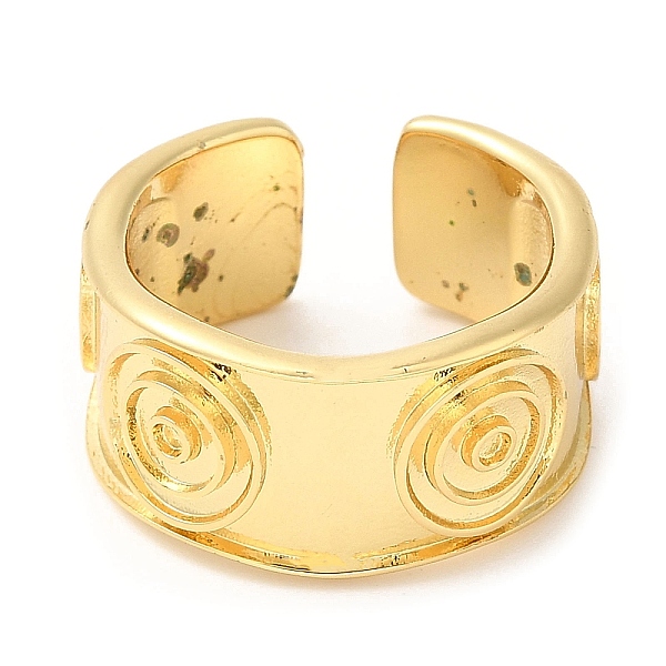 PandaHall Rack Plating Brass Open Cuff Rings, Wide Band Rings for Women, Lead Free & Cadmium Free, Long-Lasting Plated, Real 18K Gold Plated...
PandaHall Rack Plating Brass Open Cuff Rings, Wide Band Rings for Women, Lead Free & Cadmium Free, Long-Lasting Plated, Real 18K Gold Plated...