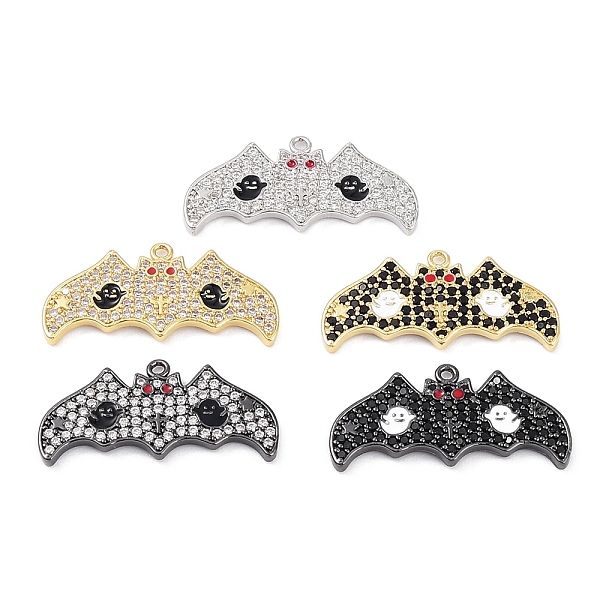 PandaHall Rack Plating Brass Cubic Zirconia Pendants, Lead Free & Cadmium Free, Long-Lasting , Bat Charm, Mixed Color, 13.5x28.5x1.8mm, Hole..., Multicolor
PandaHall Rack Plating Brass Cubic Zirconia Pendants, Lead Free & Cadmium Free, Long-Lasting , Bat Charm, Mixed Color, 13.5x28.5x1.8mm, Hole..., Multicolor