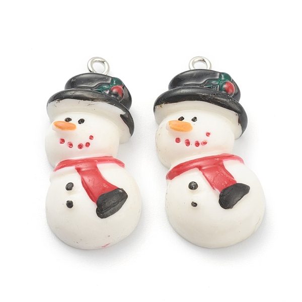 PandaHall Resin Pendants, for Christmas Festival, with Platinum Iron Peg Bail, Snowman, White, 33x15x8mm, Hole: 2mm Resin Others White
PandaHall Resin Pendants, for Christmas Festival, with Platinum Iron Peg Bail, Snowman, White, 33x15x8mm, Hole: 2mm Resin Others White