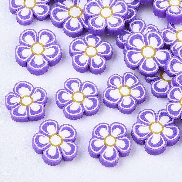 PandaHall Handmade Polymer Clay Cabochons, Flower, Medium Orchid, 7.5~10x1~2mm, about 3280pcs/656g Polymer Clay Flower Purple
PandaHall Handmade Polymer Clay Cabochons, Flower, Medium Orchid, 7.5~10x1~2mm, about 3280pcs/656g Polymer Clay Flower Purple