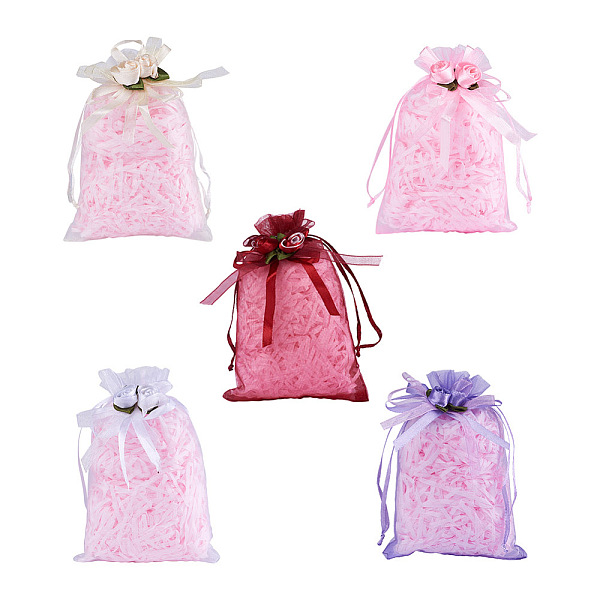 PandaHall Magibeads 50 Pcs 5 Colors Organza DIY Craft Drawstring Bag, for Valentine Birthday Wedding Party Candy Wrapping, Mixed Color..., Multicolor
PandaHall Magibeads 50 Pcs 5 Colors Organza DIY Craft Drawstring Bag, for Valentine Birthday Wedding Party Candy Wrapping, Mixed Color..., Multicolor