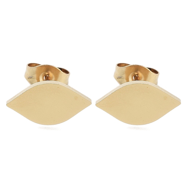 PandaHall Vacuum Plating 304 Stainless Steel Stud Earrings for Women, Golden, Horse Eye, 6.5x12.5mm 304 Stainless Steel Horse Eye
PandaHall Vacuum Plating 304 Stainless Steel Stud Earrings for Women, Golden, Horse Eye, 6.5x12.5mm 304 Stainless Steel Horse Eye