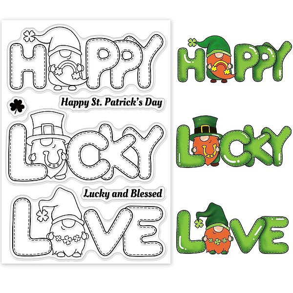 PandaHall PVC Plastic Stamps, for DIY Scrapbooking, Photo Album Decorative, Cards Making, Stamp Sheets, Film Frame, Saint Patrick's Day...
PandaHall PVC Plastic Stamps, for DIY Scrapbooking, Photo Album Decorative, Cards Making, Stamp Sheets, Film Frame, Saint Patrick's Day...