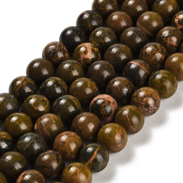 PandaHall Natural Bumblebee Jasper Beads Strands, Round, 10mm, Hole: 1~1.2mm, about 39pcs/strand, 15.16 inch(38.5cm) Bumblebee Jasper Round
PandaHall Natural Bumblebee Jasper Beads Strands, Round, 10mm, Hole: 1~1.2mm, about 39pcs/strand, 15.16 inch(38.5cm) Bumblebee Jasper Round