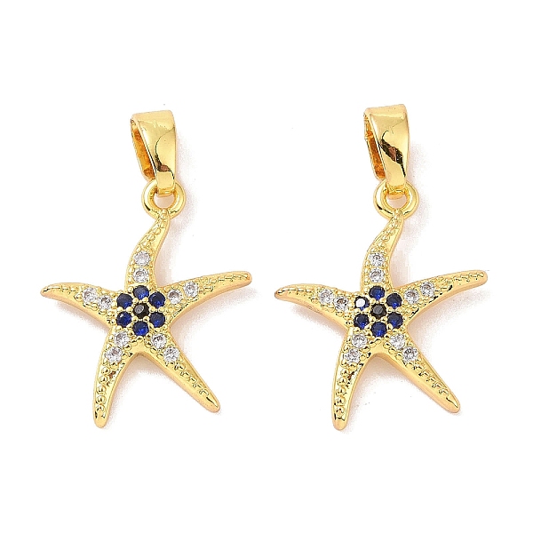 PandaHall Real 18K Gold Plated Brass Micro Pave Cubic Zirconia Pendants, Starfish Charms, Colorful, 17.5x14x2mm, Hole: 4.5x3mm Brass+Cubic...
PandaHall Real 18K Gold Plated Brass Micro Pave Cubic Zirconia Pendants, Starfish Charms, Colorful, 17.5x14x2mm, Hole: 4.5x3mm Brass+Cubic...