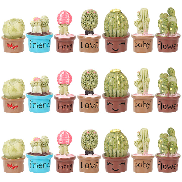 PandaHall CRASPIRE 21Pcs 7 Style Resin Mini Cactus Bonsai Display Decorations, Miniature Artificial Plants, for Home DIY Decorations, Mixed..., Multicolor
PandaHall CRASPIRE 21Pcs 7 Style Resin Mini Cactus Bonsai Display Decorations, Miniature Artificial Plants, for Home DIY Decorations, Mixed..., Multicolor