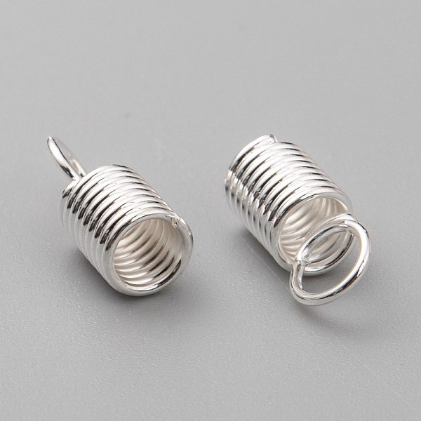 PandaHall Iron Cord End, Silver Color Plated, 10x4.5mm, Hole: 3.5mm, Inner Diameter: 3.5mm Iron
PandaHall Iron Cord End, Silver Color Plated, 10x4.5mm, Hole: 3.5mm, Inner Diameter: 3.5mm Iron