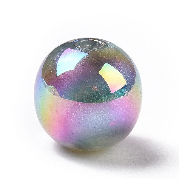 PandaHall UV Plating Rainbow Iridescent Acrylic Beads, with Glitter Powder, Round, Slate Gray, 15mm, Hole: 3.2mm Acrylic Round
PandaHall UV Plating Rainbow Iridescent Acrylic Beads, with Glitter Powder, Round, Slate Gray, 15mm, Hole: 3.2mm Acrylic Round