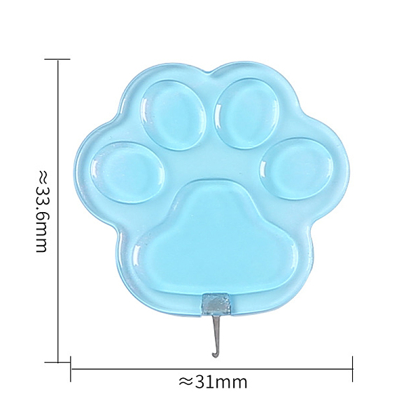 PandaHall Cat Claw Shaped Plastic Needle Threaders, Thread Guide Tools, with Nickle Plated Iron Hook, Deep Sky Blue, 3.36x3.1cm Plastic
PandaHall Cat Claw Shaped Plastic Needle Threaders, Thread Guide Tools, with Nickle Plated Iron Hook, Deep Sky Blue, 3.36x3.1cm Plastic
