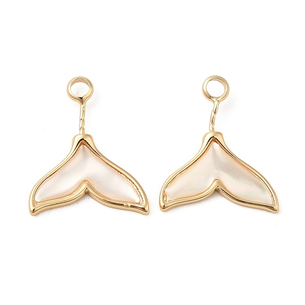 PandaHall Natural White Shell Pendants, with Brass Findings, Fishtail Charms, Golden, 18x15x1.5mm, Hole: 2.5mm White Shell Fish
PandaHall Natural White Shell Pendants, with Brass Findings, Fishtail Charms, Golden, 18x15x1.5mm, Hole: 2.5mm White Shell Fish