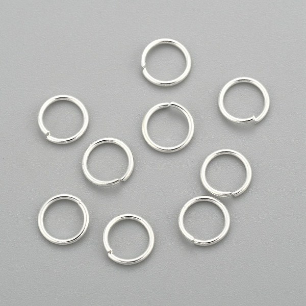 PandaHall 304 Stainless Steel Jump Rings, Open Jump Rings, Silver, 21 Gauge, 6x0.7mm, Inner Diameter: 4.5mm 304 Stainless Steel
PandaHall 304 Stainless Steel Jump Rings, Open Jump Rings, Silver, 21 Gauge, 6x0.7mm, Inner Diameter: 4.5mm 304 Stainless Steel