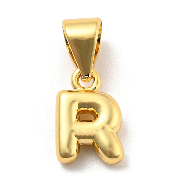 PandaHall Brass Charms, Real 18K Gold Plated, Long-Lasting Plated, Lead Free & Cadmium Free, Letter Charm, Letter R, 9x6x2.5mm, Hole...
PandaHall Brass Charms, Real 18K Gold Plated, Long-Lasting Plated, Lead Free & Cadmium Free, Letter Charm, Letter R, 9x6x2.5mm, Hole...