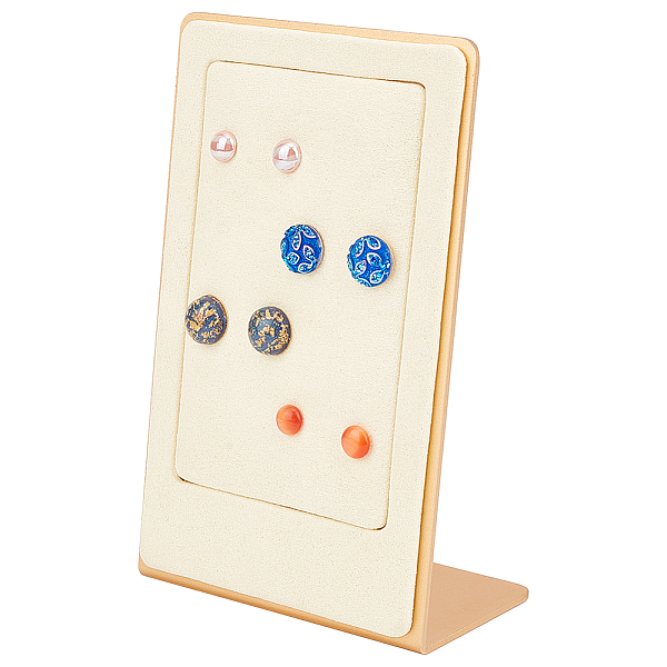 PandaHall Stud Earring Holders Golden 8 Holes Earring Organizer Jewelry Rack Display Wood Slant Back Earring Display Stands Rectangle...
PandaHall Stud Earring Holders Golden 8 Holes Earring Organizer Jewelry Rack Display Wood Slant Back Earring Display Stands Rectangle...