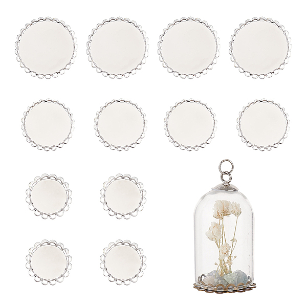 PandaHall 12Pcs 3 Styles Iron Slide Charms Cabochon Settings, Flower, Silver, Tray: 20~30mm, 25~36x3.5mm, Hole: 1.3~2x2~2.5mm, 4pcs/style...
PandaHall 12Pcs 3 Styles Iron Slide Charms Cabochon Settings, Flower, Silver, Tray: 20~30mm, 25~36x3.5mm, Hole: 1.3~2x2~2.5mm, 4pcs/style...