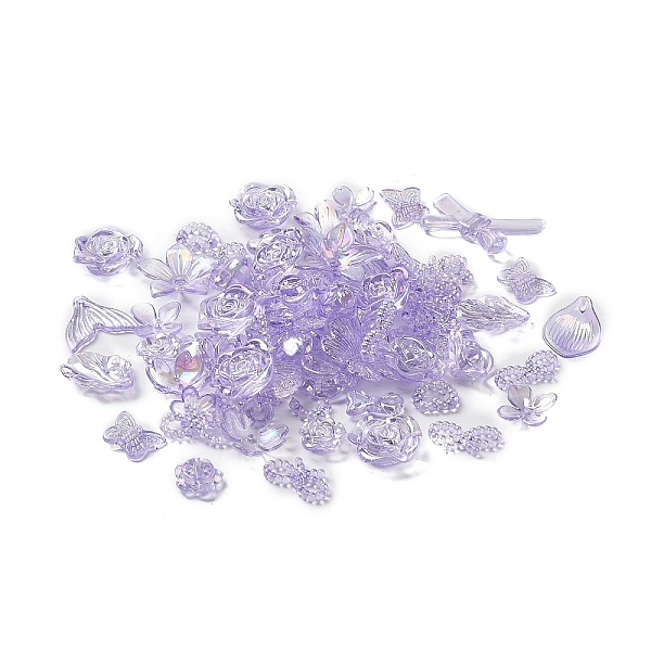 PandaHall DIY Baroque Jewelry Making Finding Kit, Including AB Color Acrylic Charms and Beads, Mixed Shapes, Lilac, 10~40x10~33x3~12mm, Hole..., Purple
PandaHall DIY Baroque Jewelry Making Finding Kit, Including AB Color Acrylic Charms and Beads, Mixed Shapes, Lilac, 10~40x10~33x3~12mm, Hole..., Purple