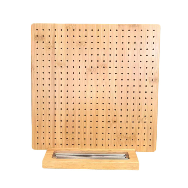 PandaHall Square Bamboo Crochet Blocking Board, with 15 Steel Positioning Pins, Bisque, 28x28cm Bamboo Square Orange
PandaHall Square Bamboo Crochet Blocking Board, with 15 Steel Positioning Pins, Bisque, 28x28cm Bamboo Square Orange