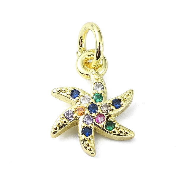 PandaHall Brass Micro Pave Colorful Cubic Zirconia Pendants, with Jump Ring, Star Charm, Real 18K Gold Plated, 12x8.5x2mm, Hole: 3mm..., Multicolor
PandaHall Brass Micro Pave Colorful Cubic Zirconia Pendants, with Jump Ring, Star Charm, Real 18K Gold Plated, 12x8.5x2mm, Hole: 3mm..., Multicolor